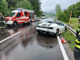 Gecrashter Lamborghini