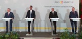 Landeshauptleute Ludwig, Wallner, Kaiser und Stelzer.