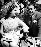 Ira von Fürstenberg und Alfonso zu Hohenlohe im Jahr 1955