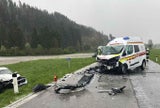 Unfall mit Rettungsauto