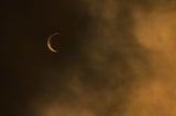 Feuerkranz-Sonnenfinsternis in Amerika