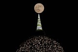 Supermond in Neu-Delhi