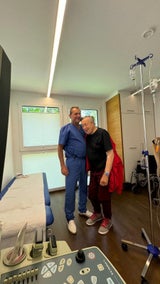 Prof. Michael Zimpfer mit Richard Lugner
