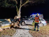 Crash gegen Kapelle
