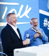 Boris Becker und Thomas Muster