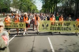 Großprotest der Klima-Kleber in Wien