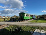 Kopie von Unfall mit Dampf-Museumsbahn: Pkw prallt gegen "Stainzer Flascherlzug"