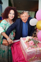 Christina Lugner feierte mit Ex-Mann Richard, aber ohne Ernst Prost.
