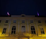 Kerzen im Kanzleramt beim Lichtermeer am Heldenplatz am 2.11.2023