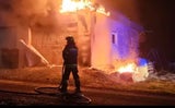 Feuer Prozess Garage