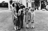Roger Whittaker mit seiner Familie im Jahr 1978