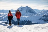 Winterwandern auf Sonnenplateaus mit herrlicher Aussicht auf die majestätische Bergwelt.