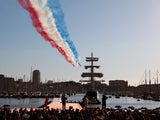 Olympisches Feuer Marseille