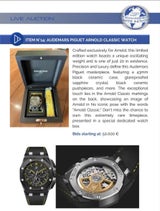 Diese Luxus-Uhr brachte Schwarzenegger Zoll-Zoff
