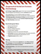 Täter gesucht