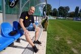 BFC-Initiator Roman Gregory gönnt sich ein Pausen-Bier