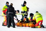 Schwerer Sturz von Anna Odine Ström überschattet Damen-Skispringen