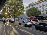 Brand in Wien-Floridsorf