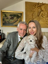 Christian und Ekaterina Mucha mit ihrer Romy