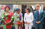 Harry und Meghan in Nigeria