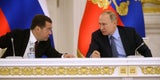 Putin Medwedew