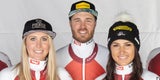 Christian Walder mit Conny Hütter und Stephanie Venier