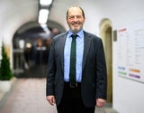 Grünen-Spitzenkandidat Walter Heimerl-Lesnik am Sonntag, 25. Jänner 2026, anl. der Gemeinderatswahl in St. Pölten&nbsp;