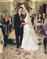 Matthew Perry und Courtney Cox in "Friends"