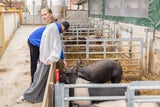 Fast täglich steht Cheyenne im Stall. Frühes Aufstehen und Kühe melken gehören hier zur Tagesordnung. 