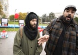Kundgebung zur Erinnerung an die 240 Geiseln in Wien
