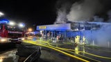 Großbrand: Billa-Filiale in Breitenfurt bei Wien in Flammen