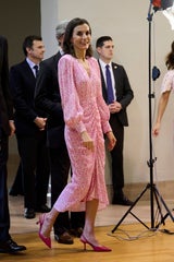 Letizia von Spanien: Ihr Gute-Laune-Look kommt uns bekannt vor...