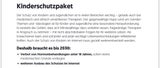Das Kinderschutzpaket in Nehammers "Österreichplan"