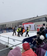 Klima-Kleber sorgen für Eklat bei Skiweltcup-Finale in Saalbach