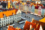 Der historische Marktplatz ist eine beliebte Filmkulisse. 