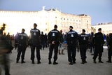 Lichtermeer gegen Antisemitismus am Wiener Heldenplatz am 2.11.2023
