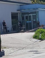 Bankomat gesprengt