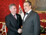 Heinz Fischer und Karel Schwarzenberg