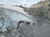 Aufregung um Baggerarbeiten am Gletscher