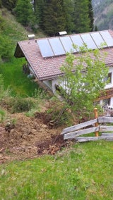 Außervillgraten Hangrutsch