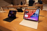 iPads in einem Apple Store