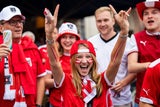 Österreichische Fans in Leipzig