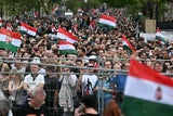 Demonstration gegen Orbán