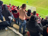 Oben Ohne bei Minus Graden - so heiß feierten unser Fans das Team in Estland