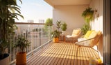 Den Balkon besonders gemütlich gestalten: So gelingt's!