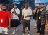 David Alaba beim Rolling Loud Festival