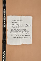 Brief Schutzgeldbande
