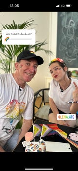 Schilling bei der Pride