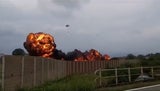 Flugzeug-Absturz in Turin