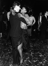 Yves Saint Laurent mit Diana Ross in Paris, 1980